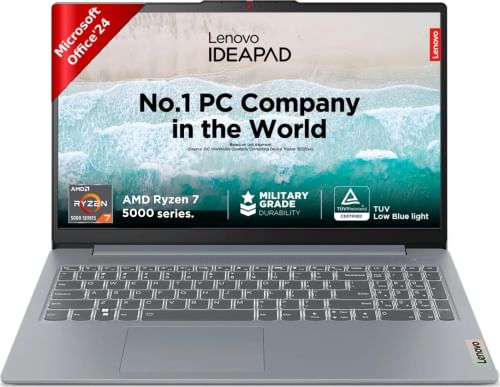 Lenovo IdeaPad Slim 3 82XM01CBIN Laptop (AMD Ryzen 7 5825U/ 16GB/ 512GB SSD/ Win11 Home)