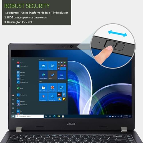 Acer TravelMate TMP215-53 Business Laptop (11th Gen Core i3/ 16GB/ 256GB SSD/ Win11)