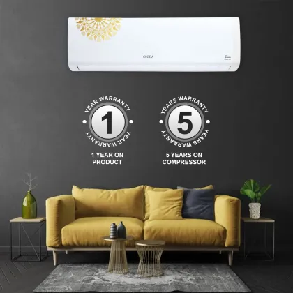 Onida IR125DAS 1 Ton 5 Star 2023 Inverter Split AC
