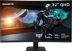 Gigabyte G32QC 32 inch Quad HD Gaming Monitor