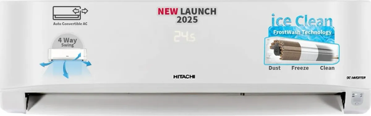 Hitachi 5400STXL RAS.G518PCCIBT 1.5 Ton 5 Star 2025 Inverter Split