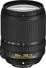 Nikon AF-S DX NIKKOR 18-140mm F/3.5-5.6G ED VR Lens
