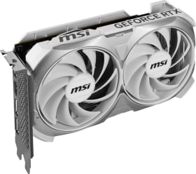 MSI NVIDIA GeForce RTX 4060 Ventus 2X White 8G OC 8GB GDDR6 Graphic Card