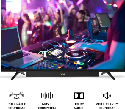 Vu Masterpiece Series 43 inch Ultra HD 4K Smart QLED TV (43VIBE24)