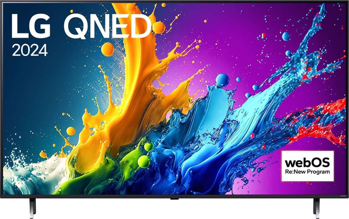 LG QNED82T 43 inch Ultra HD 4K Smart QNED TV (43QNED82T6A) Price in ...