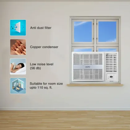 Voltas 125V Vertis Pearl 1 Ton 5 star 2023 Inverter Window AC