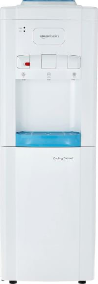 Amazon basics Hot, Cold and Normal Water Dispenser with Refrigerator, Top Loading