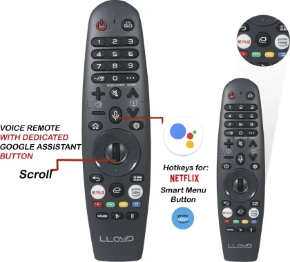 Lloyd QX900D 55 inch Ultra HD 4K Smart QLED TV (55QX900D)