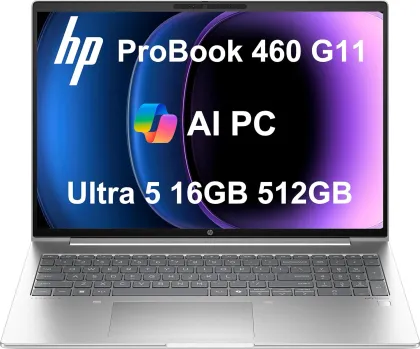HP ProBook 460 G11 16 Laptop (Intel Core Ultra 5 125U/ 64GB/ 2TB SSD/ Win 11)