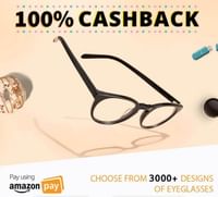 Get 100% Cashback On Best Collection of Eyewear via Amazon Pay Balance
