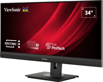 ViewSonic VG3456A 34 inch UWQHD Ultrawide Monitor