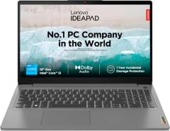 Lenovo IdeaPad 3 82RK017PIN Laptop (12th Gen Core i3/ 8GB/ 512GB SSD/ Win11)