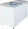 Haier HFC-400GM5 400 L 5 Star Glass Top Deep Freezer