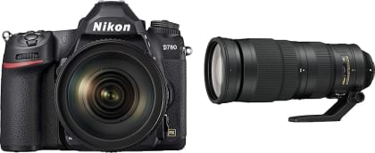 Nikon D780 24.5MP DSLR Camera with Nikkor AF-S 24-120mm VR Lens & Nikkor 200-500mm F/5.6 E ED VR Lens