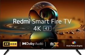 Redmi Fire TV 43 inch Ultra HD 4K Smart LED TV (L43R8-FVIN)