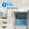 Rockwell MB49G 47 L Single Glass Door Visi Cooler