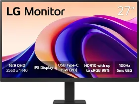 LG 27U631A-B 27 inch Quad HD Monitor