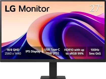 LG 27U631A-B 27 inch Quad HD Monitor