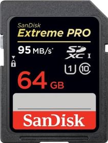 Sandisk Extreme Pro SDXC UHS-I 64GB Class 10 Memory Card