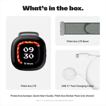 Fitbit Ace LTE Kids Smartwatch
