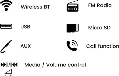 Zebronics Zeb-County 3W Bluetooth Speaker