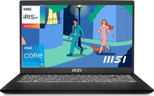 MSI Modern 15  B12MO-1007IN Laptop (12th Gen Core i5/ 16GB/ 512GB SSD/ Win11 Home)