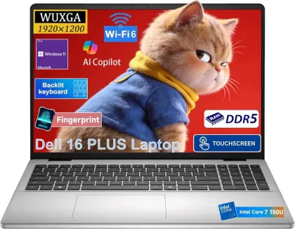Dell 16 Plus Business Laptop (Intel Core 7 150U/ 16GB/ 1TB SSD/ Win 11)