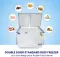 Minifrost CF-350 DD 300 L Double Door Deep Freezer