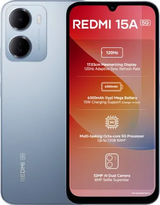 Xiaomi Redmi 15A 5G (6GB RAM + 128GB)