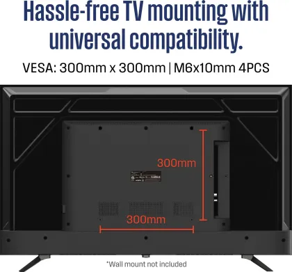 Westinghouse Edgeless 43 inch Ultra HD 4K Smart LED TV (WX43UA4800)