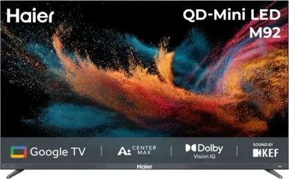 Haier M92 65 inch Ultra HD 4K Smart Mini LED TV (H65M92FUX)