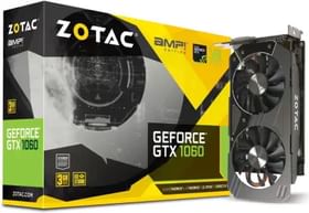 ZOTAC NVIDIA Geforce GTX 1060 3GB GDDR5 Graphics Card