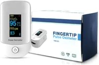 Noymi Fingertip Pulse Oximeter,Blood Oxygen Saturation And Heart Rate Monitor,Portable Pulse Oximeter