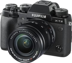 Fujifilm X-T2 Mirrorless Digital Camera with 18-55mm