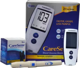Caresens Easy Gluco Check Glucometer