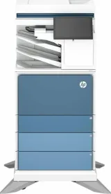 HP LaserJet Enterprise Flow 6800zfsw Multi Function Color Laser Printer