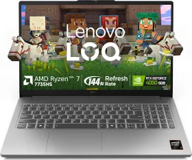 Lenovo LOQ Essential 83S000FWIN Gaming Laptop (AMD Ryzen 7 7735HS/ 16GB/ 512GB SSD/ Win11/ 6GB RTX 4050 Graph)