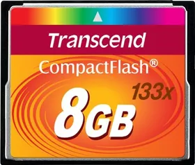 Transcend 8GB 133x Ultra Speed Compact Flash Card
