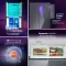 Haier HRB-600MGU1 520 L 3 Star French Door Refrigerator