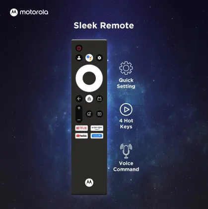 Motorola 43UHDGQMWSDQ 43 inch Ultra HD 4K Smart QLED TV