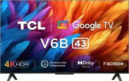 TCL V6B 43 inch Ultra HD 4K Smart LED TV (43V6B)