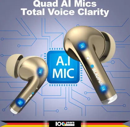 Blaupunkt BTW300 Moksha TurboPods True Wireless Earbuds