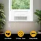 Whirlpool WHAW-101IN 10000 BTU 115V Window AC