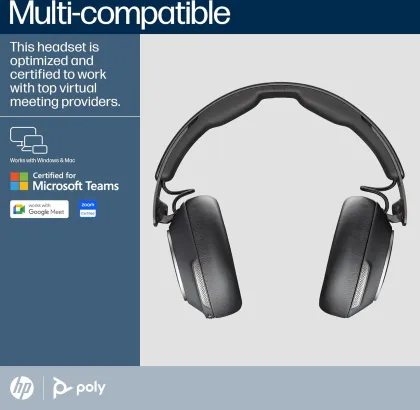 Poly Voyager Surround 80 UC Wireless Headphones