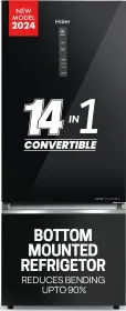 Haier HRB-3752PKG-P 325 L 2 Star Double Door Refrigerator