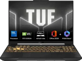 Asus TUF Gaming F16 FX677VB-RL097WS Laptop (Intel Core 5 210H/ 32GB/ 1TB SSD/ Win11/ 4GB Graph)