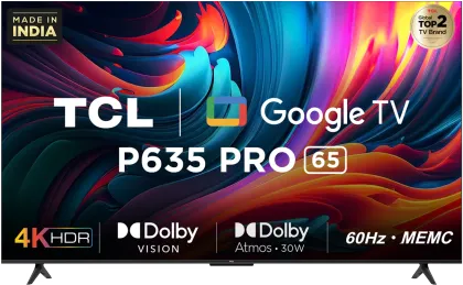 TCL P635 Pro 65 inch Ultra HD 4K Smart LED TV (65P635Pro)