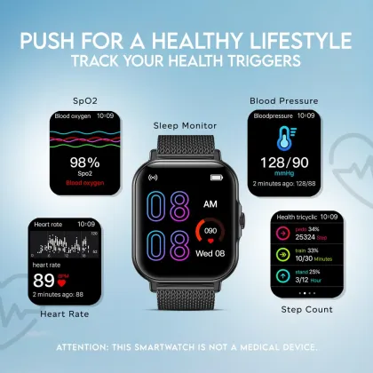 pTron Reflect Callz Smartwatch