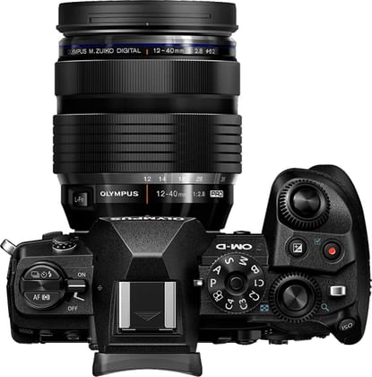 Olympus OMD-EM1-Mark III Mirrorless Camera with 12-40 mm F/2.8 Pro Lens