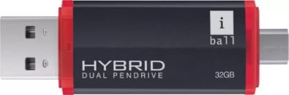 iBall Hybrid Dual 32GB Pen Drive